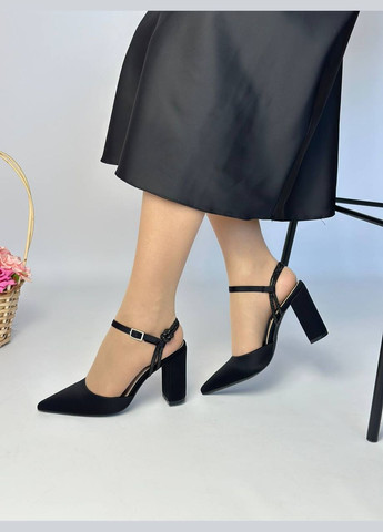 No Brand Стильные женские туфли черный з текстиль, — всесезон (340306283)