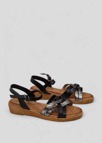 Черные босоножки женские,, Bee