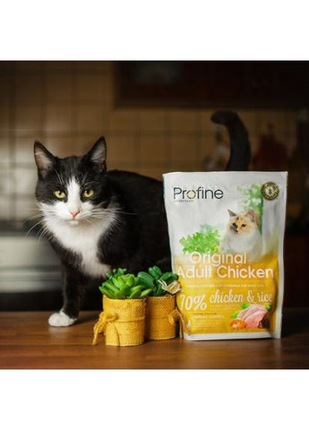 Сухий корм Original Adult для дорослих котів, з куркою та рисом, 300 г Profine (361035739)