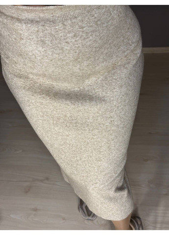 Спідниця жіноча 8631 вʼязана міді з розрізом Accorddream (362194008)