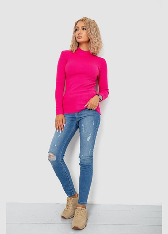 Розовый демисезонный кофта женская однотонная базовая Ager 244R2032