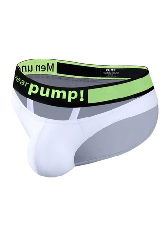 Мужские белые мужские трусы Pump