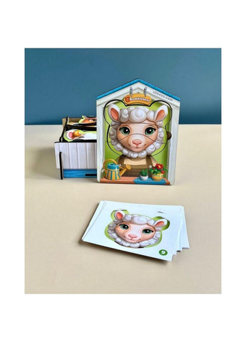 Дерев'яний пазл-вкладиш "Збери тварин" (ПСФ134) PSF134, 39 деталей Ubumblebees (372494705)