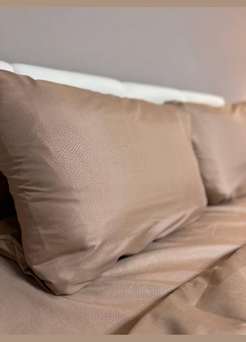 Комплект постільної білизни для двоспального ліжка Золотистий Е6000-01 (Е6000-01) No Brand (306633727)