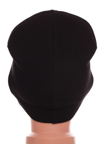 Шапка в рубчик для девочки H&M Kids черная 5л+ (51033) BABYKROHA (323470231)