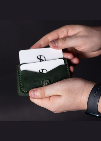 Обкладинка на ID паспорт зелена SD Handmade (366577967)