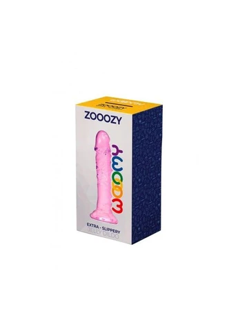 Фалоімітатор реалістичний на присосці рожевого кольору Zooozy Wooomy (389497794)