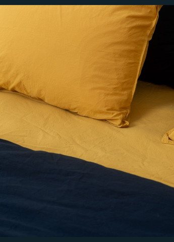 Комплект білизни із вареної бавовни Brave 200x200, Простирадло без резинки Leglo (300370919)