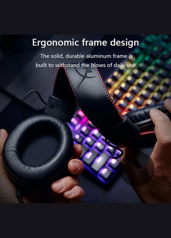 Ігрова гарнітура навушники Cloud II Legendary Comfort Black HyperX (335077060)