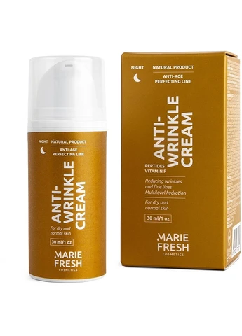Marie Fresh Набор дневной+ночной крем против морщин для сухой и нормальной кожи Shower Anti Wrinkle Set (f/cr/2x30ml) Набор дневной+ночной — Крем, Украина (379159765)