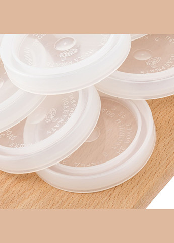 Комплект из 10 крышек полиэтиленовых термоусадочных I-Кг 8-82 для консервирования МЕД (302002733)