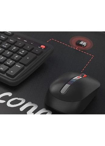 Комплект клавиатура+мышь Xiaomi Keyboard and Mouse Combo Gen 3 PB03 (UA) White (MW24PB03) MiiiW (322860823)