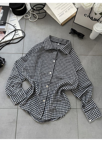 Сорочка кашемірова байка у клітинку Україна (357203853)