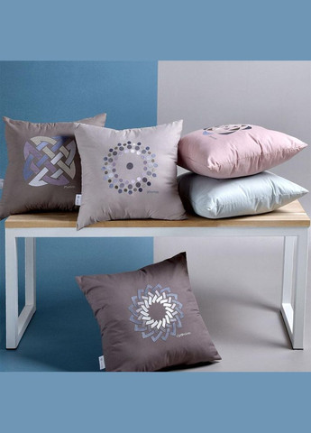 Подушка декоративная 50х50 - Rain Energy с вышивкой светло IDEIA (315146388)