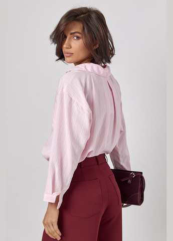 Жіноча сорочка у смужку з рукавами три чверті Lurex (319311914)