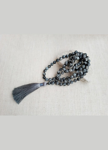 Чоткиз Лабрадориту (Ларвікіт) 108 намистин d 8мм з вузлами No Brand (331293552)