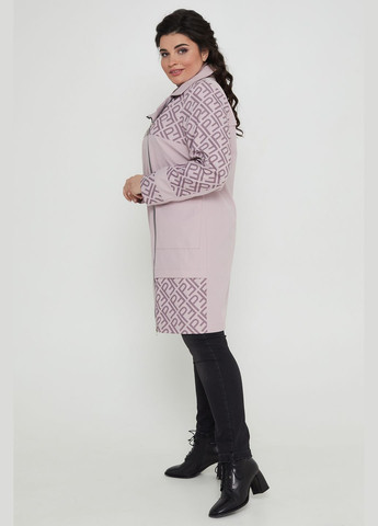 Лавандовое демисезонное Женский плащ свободного кроя из ткани "президент" на нейлоновой подкладке All Posa (ap101192p) A'll Posa