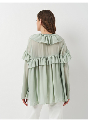 Бирюзовая летняя блуза H&M