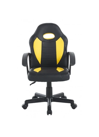 Кресло геймерское игровое B-043 черно-желтое (42400423) Bonro (334713539)