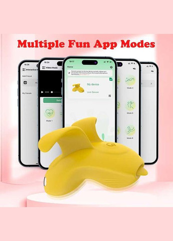 Клитеральный смарт-вибратор на палец Love Spouse Желтый – Смарт вибраторы No Brand (370611894)