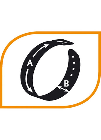 Нейлоновий нашийник для собак DAYTONA CSS25/65, 65 см Ferplast (335587631)