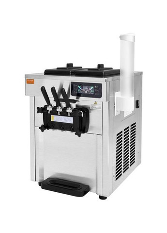 Машина для мороженого D520S, 3 вкуса, 18-28 л/ч. Vevor (351505681)