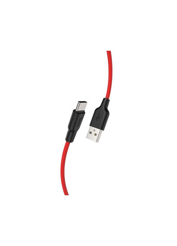 Дата кабель x21 plus Usb TypeC 2A 2 метра недорогой вариант красный Hoco (279826013)