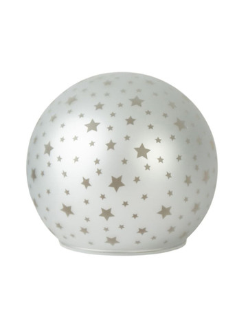 Світильник декоративний Куля, скляний, LED 12x11см, білий Chomik (367114043)