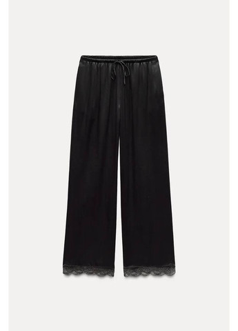 Сатиновые брюки Zara (364552224)