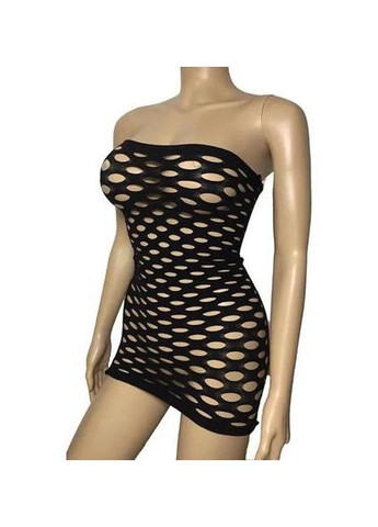 Платье-сетка эротическое S-M черный No Brand (322648549)