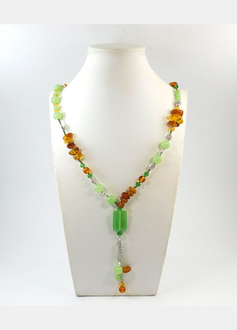 Намисто "Шакіра" Бурштин, Онікс, Котяче око Fursa fashion (322316537)