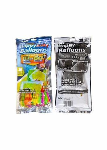 Набор шариков "Водяные бомбочки" 111 шт. за 60 секунд No Brand (316259635)