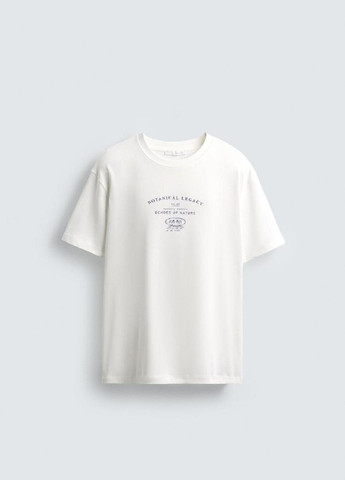 Світло-бежева футболка Zara