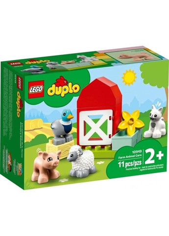 Конструктор Duplo Уход за животными на ферме (10949) Lego (281425429)