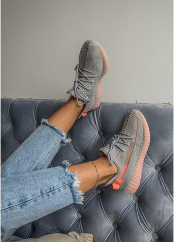 КРОССОВКИ ЖЕНСКИЕ ADIDAS YEEZY 350 V2 TRFRM АДИДАС ИЗИ БУСТ No Brand серые демисезоны (367174203)