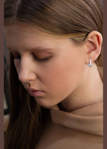 Срібні сережки (4828) IRIJ (331016971)