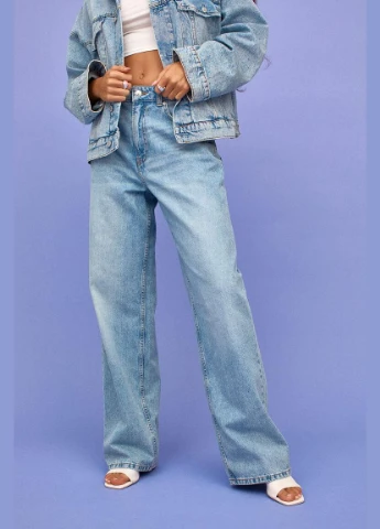 Джинси демісезон,блакитний, Divided H&M - (282935796)