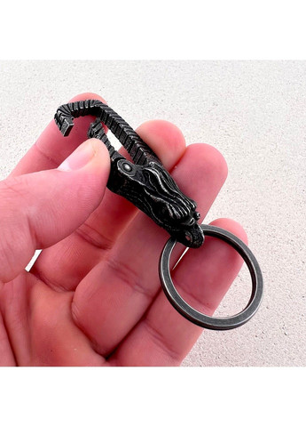 Готический брелок феникс для ключей из нержавеющей медицинской стали KC-019 No Brand (299008395)