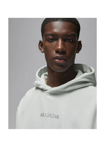 Худи мужские Air Wordmark Fleece Hoodie Grey Air Jordan (364662811)