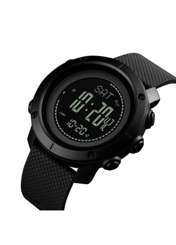 Часы 1427BK Black Компас спортивные мужские с альтиметром термометром и шагомером ProDobro (367266404)