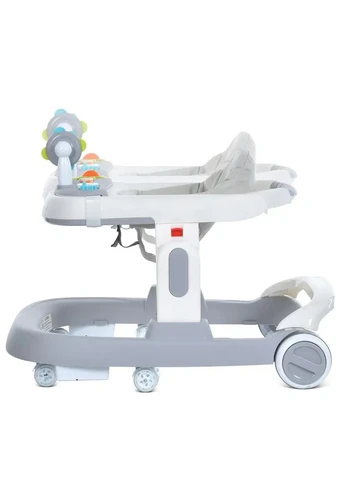 Ходунки детские Baby Walker M 5032L-11 со световыми эффектами, кожаное сиденье. Bambi (362666973)