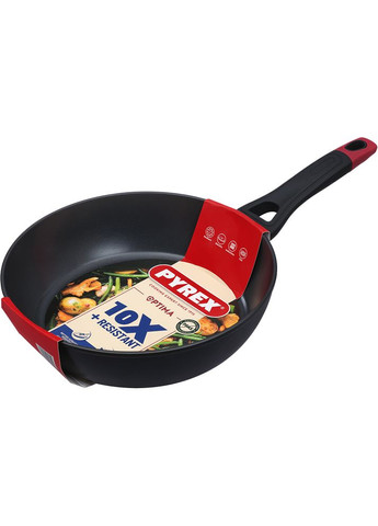 Сковорода Optima 28 см Black (OT28DF6/8046) Pyrex (341485154)
