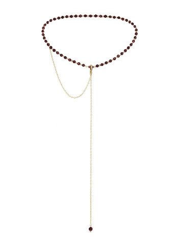 Кольє-краватка з гранату 5522 LeBijou (368559163)