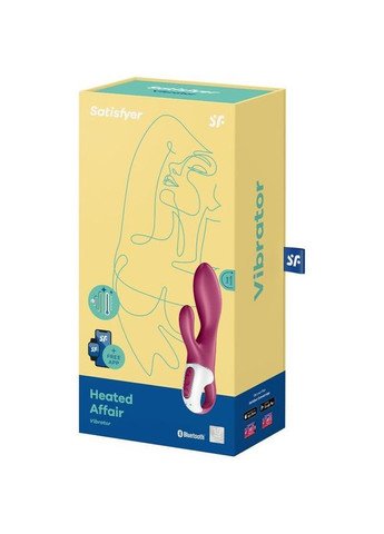 Смарт вібратор-кролик із підігрівом Heated Affair Satisfyer (298052512)