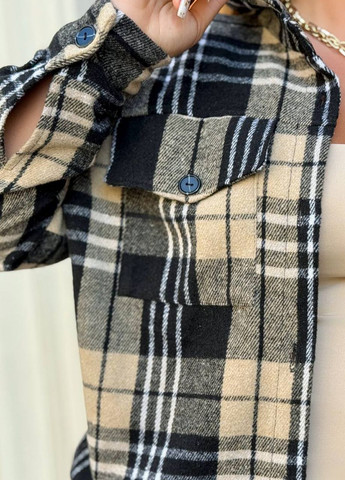 Жіноча байкова сорочка з довгим рукавом Modena (356452868)