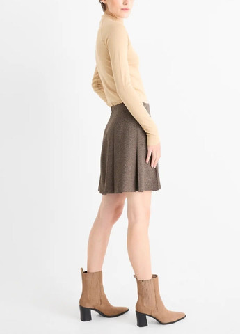 Серая однотонная юбка C&A