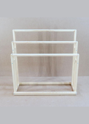 Стійка-вішалка підлогова з дерева Хайес 80 бланже (СШВ-800401) No Brand (328209166)