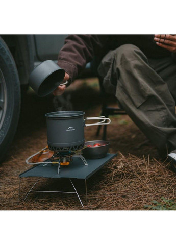 Набір посуду для кемпінгу Naturehike CNK2300CJ0002 алюміній (казанок + сковорода) 1,2 л No Brand (332636830)