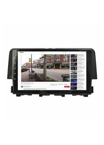 Штатна магнітола для Honda Civic X 2015-2021 екран 9" 2/32Gb/ Wi-Fi Base Андроїд GPS хонда 20 шт. Lesko (336205405)