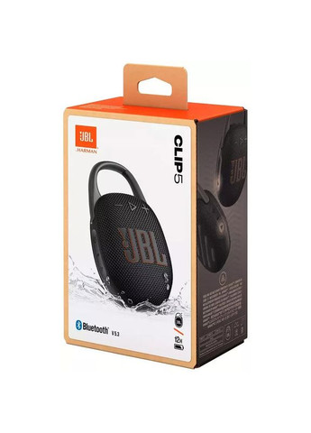 Портативная акустика Clip 5 Black (JBLCLIP5BLK) JBL (307490453)